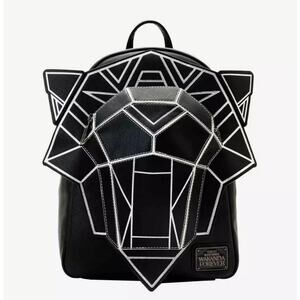 Loungefly Marvel Black Panther Wakanda Forever Figural 3D Mini Backpack NWT